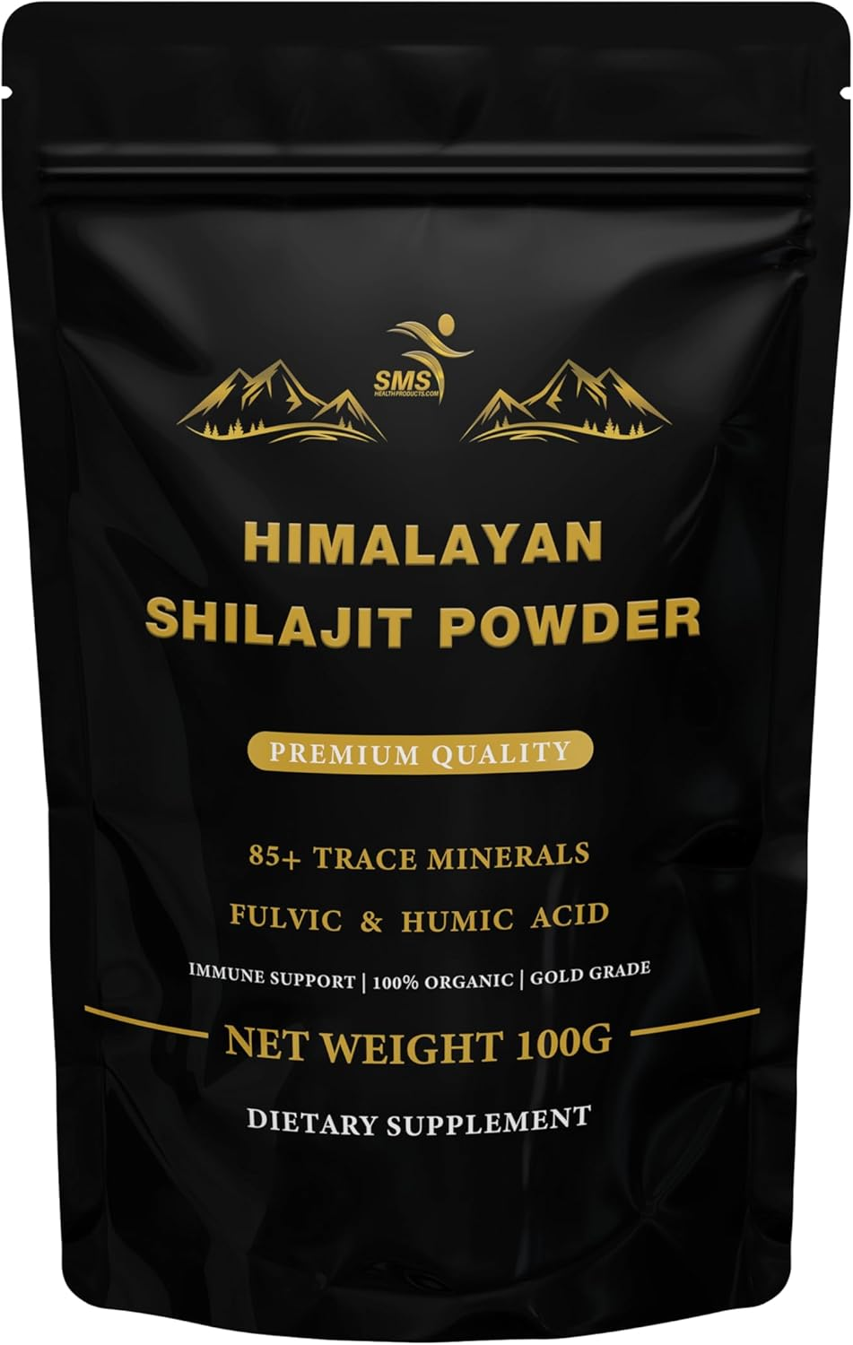 SMS Gold Grade Himalayan Shilajit Powder